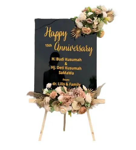 Papan Bunga Akrilik Keniten